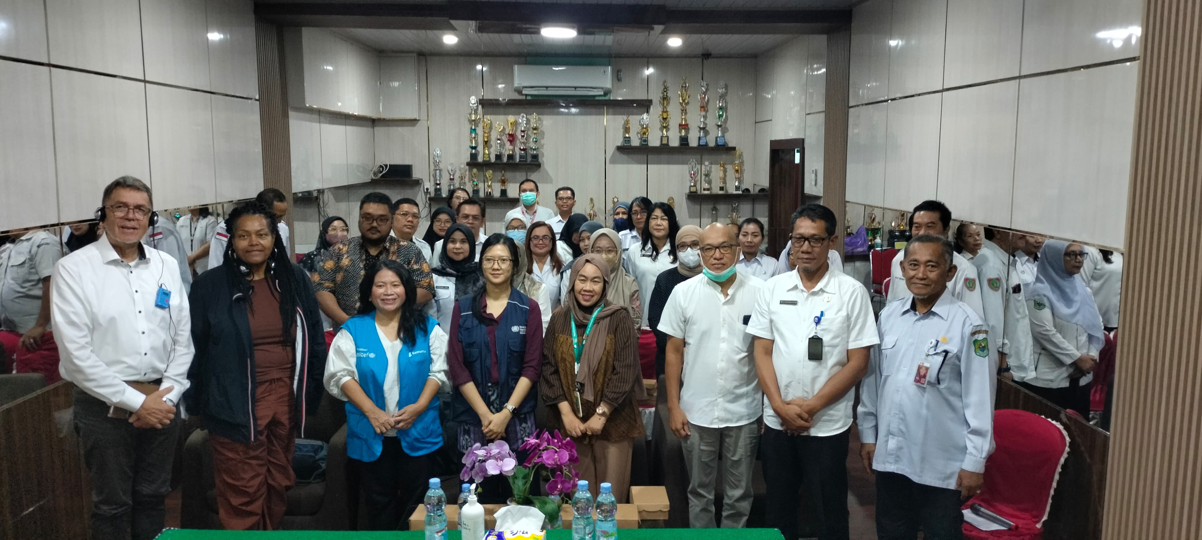 Kunjungan Tim Assesor (OBRA) Outbreak Response Assessment dan Kemenkes di RSUD Kapuas